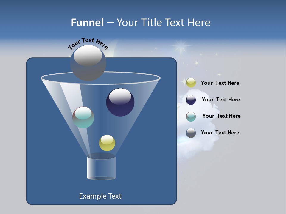 Scene Moon Space PowerPoint Template