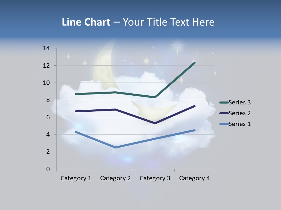 Scene Moon Space PowerPoint Template