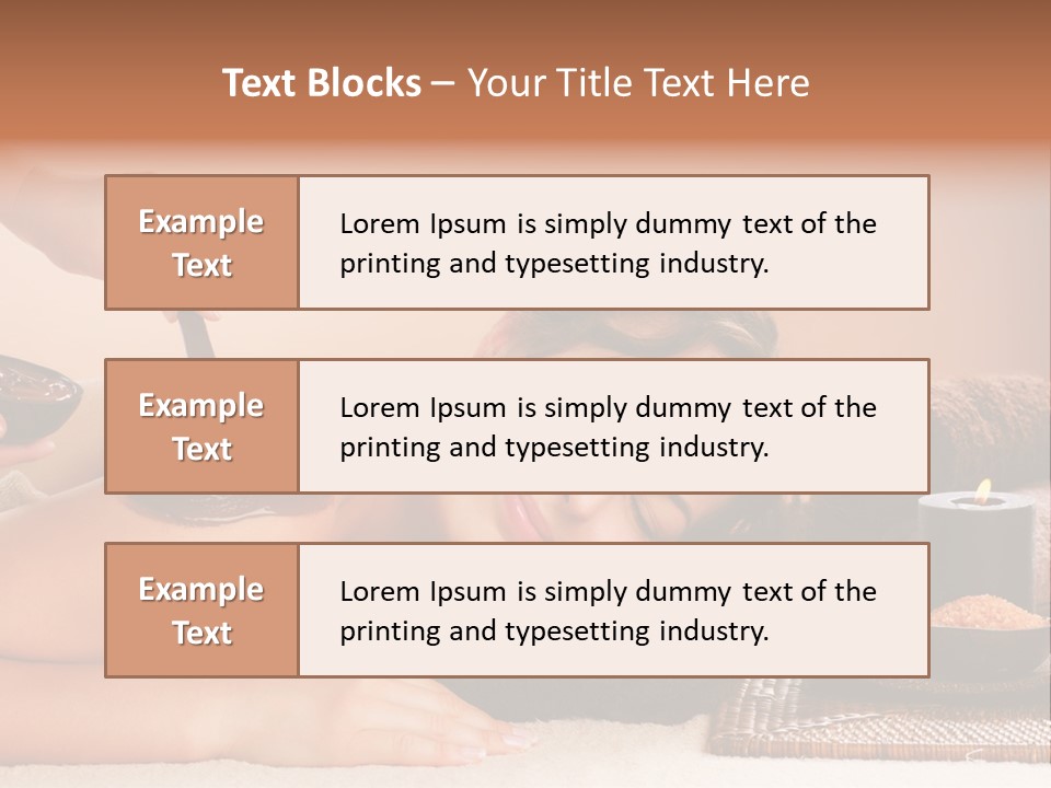 Person Cosmetic Luxury PowerPoint Template