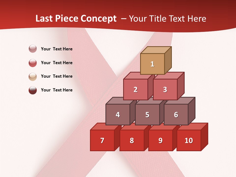 Achievement Medal Place PowerPoint Template