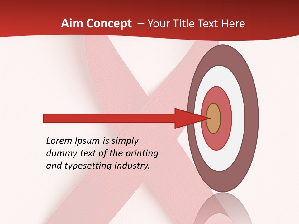 Achievement Medal Place PowerPoint Template