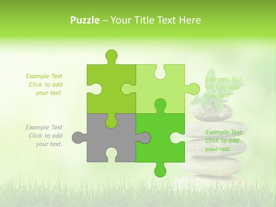 Medicinal Leaf Still PowerPoint Template