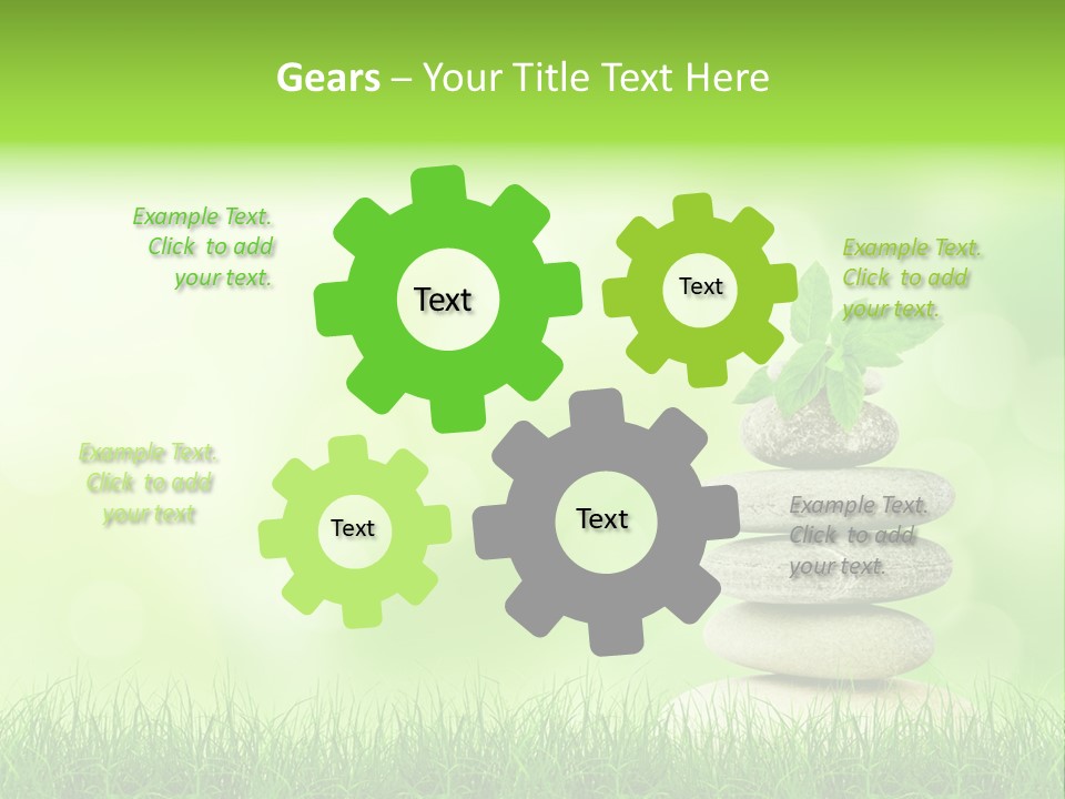 Medicinal Leaf Still PowerPoint Template