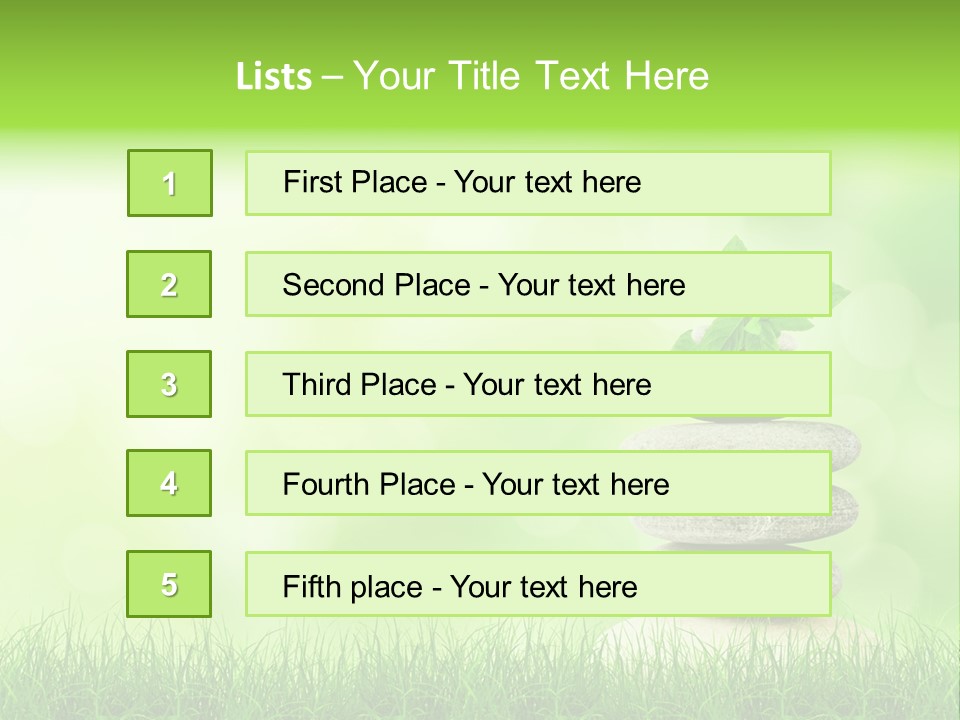 Medicinal Leaf Still PowerPoint Template