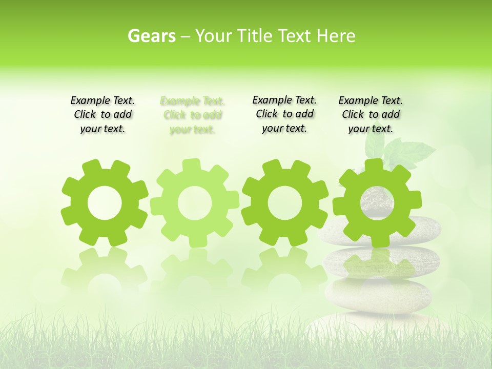 Medicinal Leaf Still PowerPoint Template