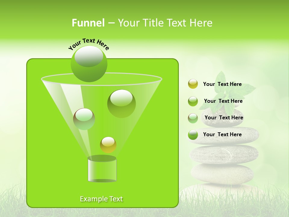 Medicinal Leaf Still PowerPoint Template