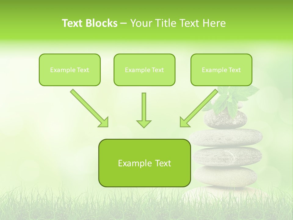 Medicinal Leaf Still PowerPoint Template