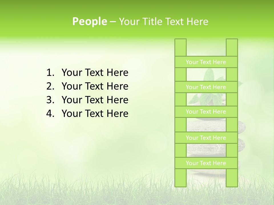 Medicinal Leaf Still PowerPoint Template