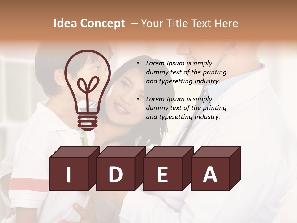 Medicine Indoors Health PowerPoint Template