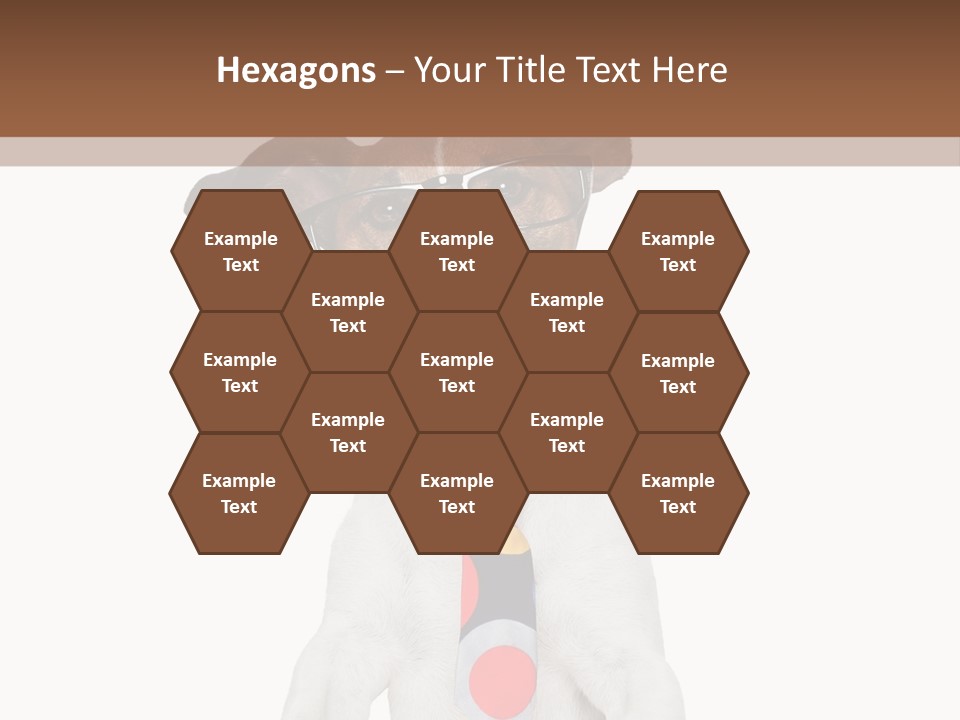 Glasses Document Pencil PowerPoint Template