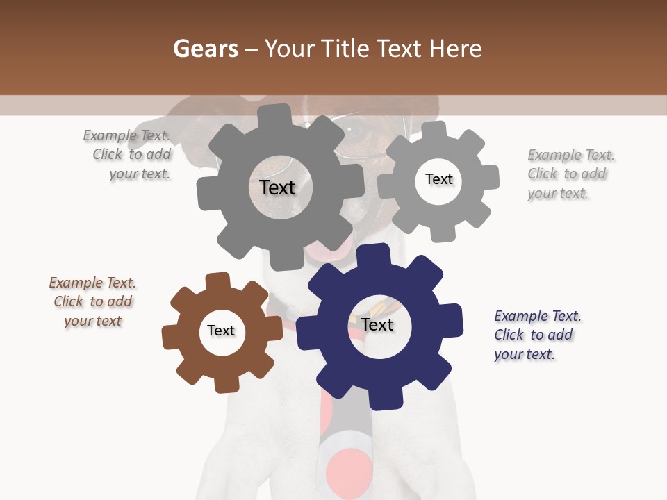 Glasses Document Pencil PowerPoint Template