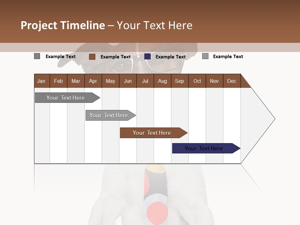 Glasses Document Pencil PowerPoint Template