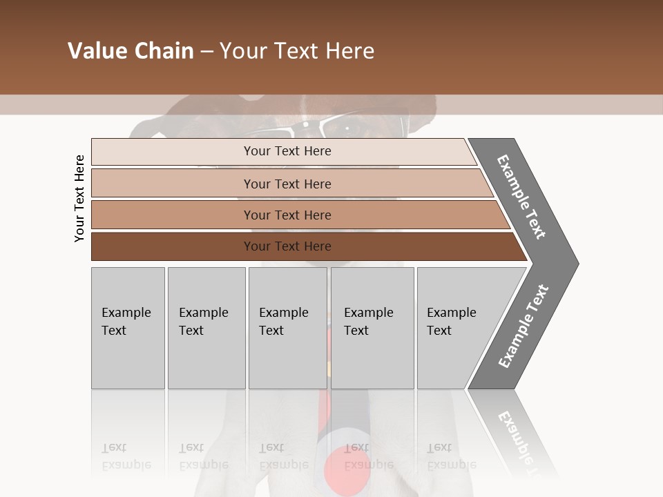 Glasses Document Pencil PowerPoint Template