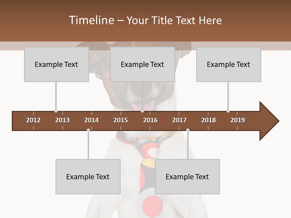 Glasses Document Pencil PowerPoint Template