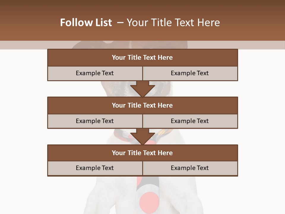 Glasses Document Pencil PowerPoint Template
