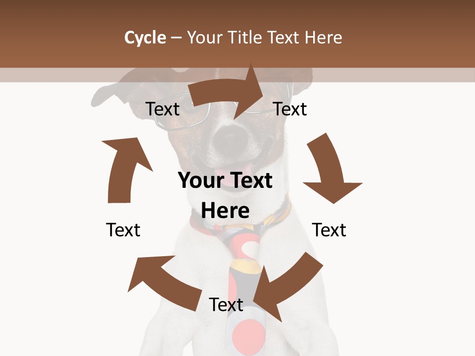 Glasses Document Pencil PowerPoint Template