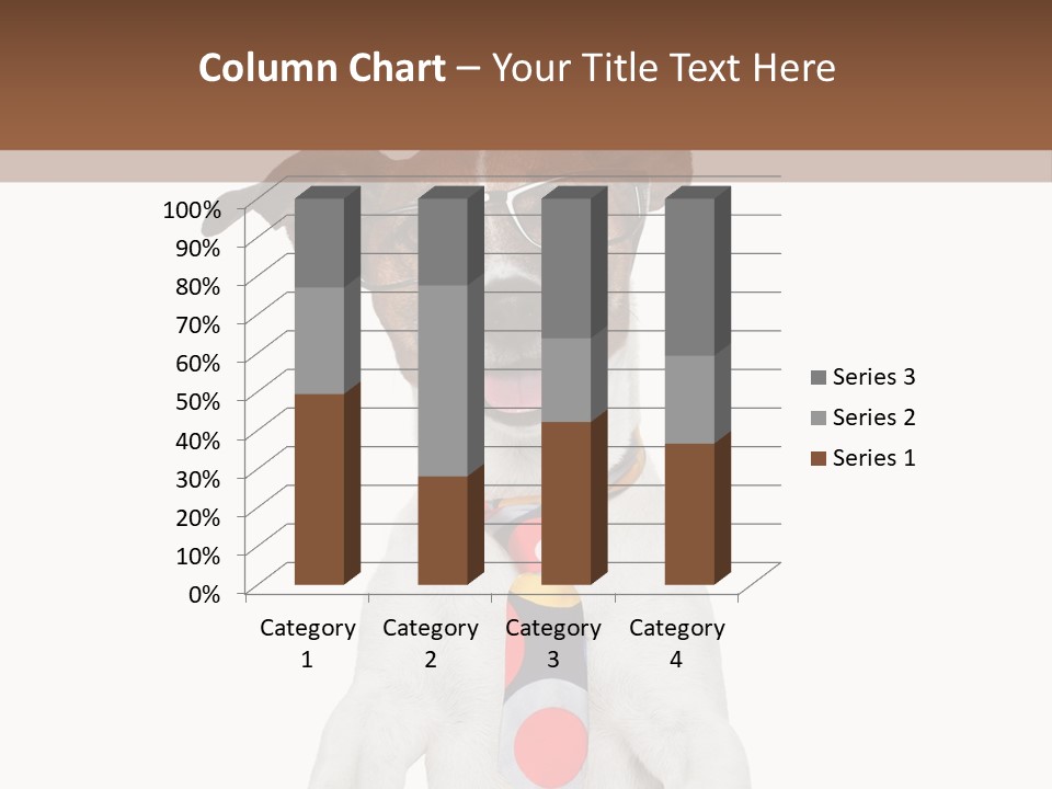 Glasses Document Pencil PowerPoint Template