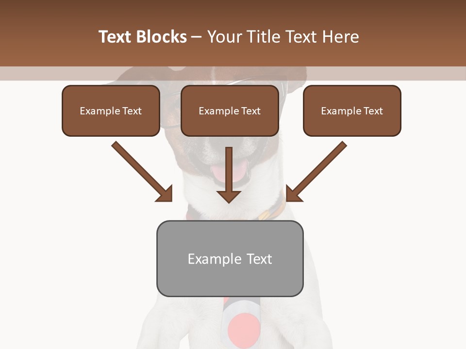 Glasses Document Pencil PowerPoint Template