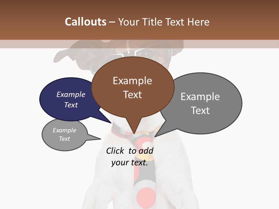Glasses Document Pencil PowerPoint Template