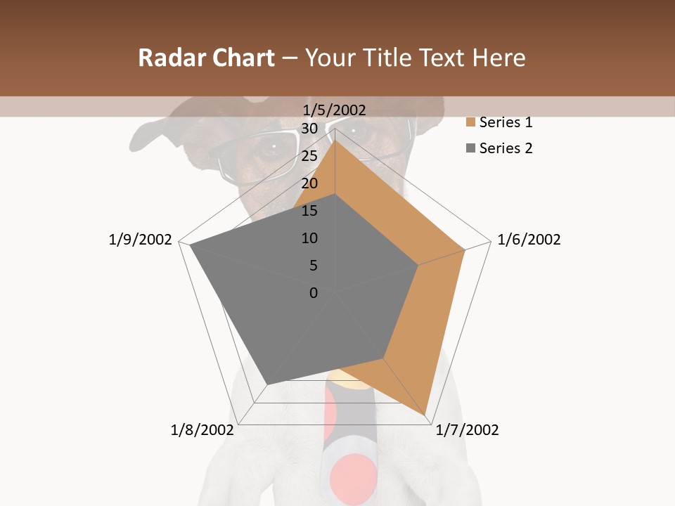 Glasses Document Pencil PowerPoint Template