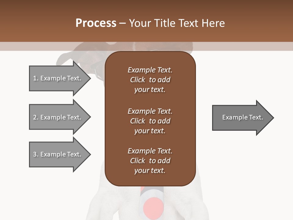 Glasses Document Pencil PowerPoint Template