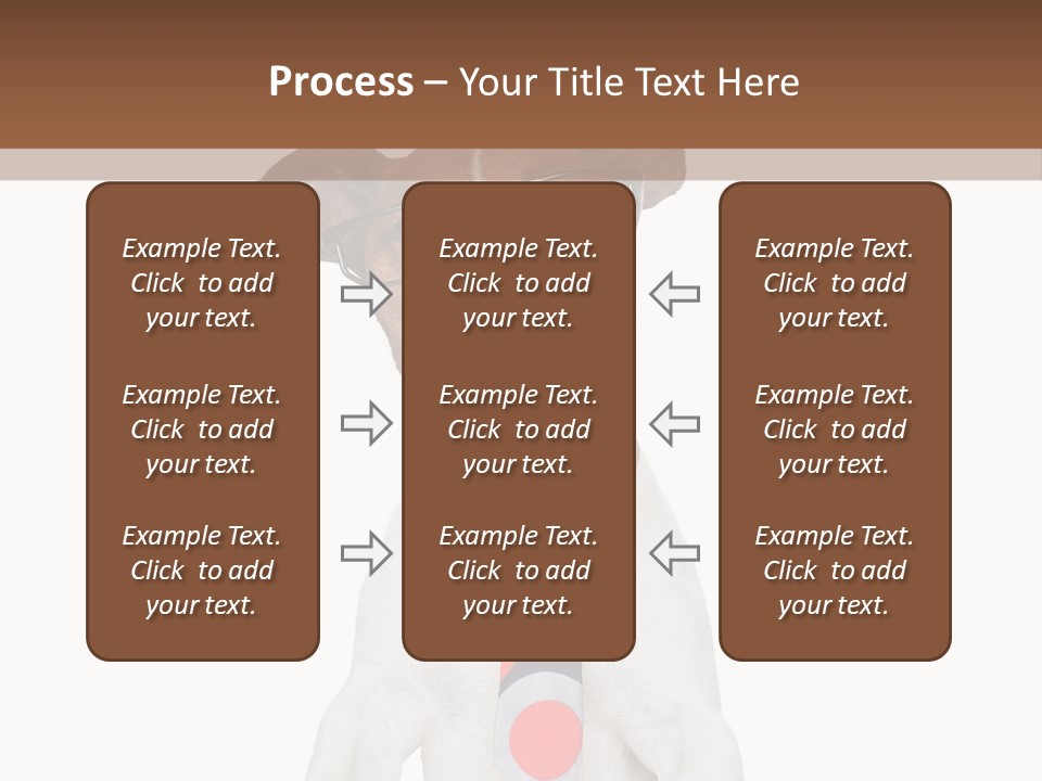 Glasses Document Pencil PowerPoint Template