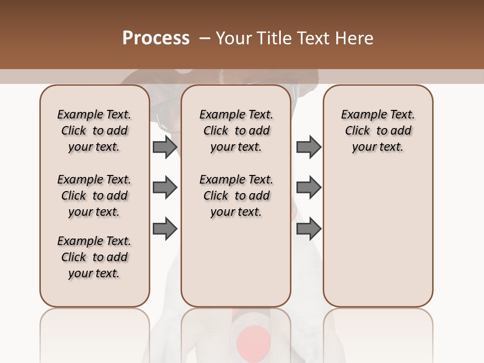 Glasses Document Pencil PowerPoint Template