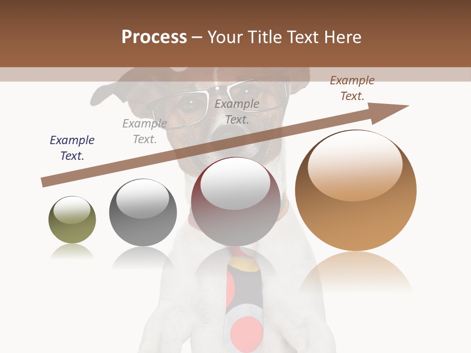 Glasses Document Pencil PowerPoint Template