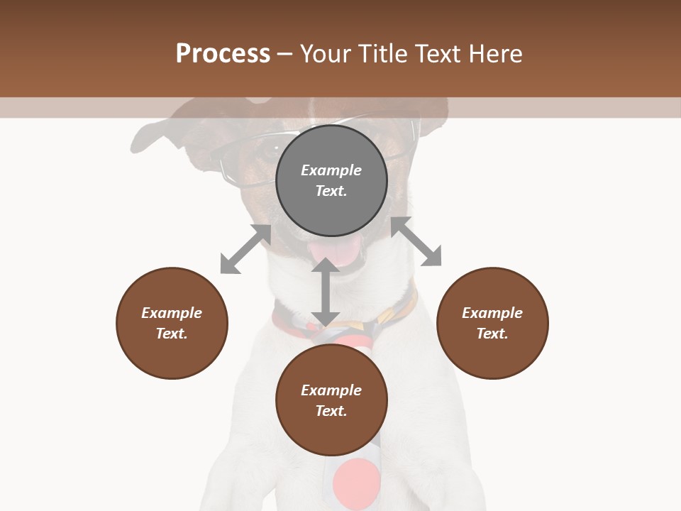Glasses Document Pencil PowerPoint Template