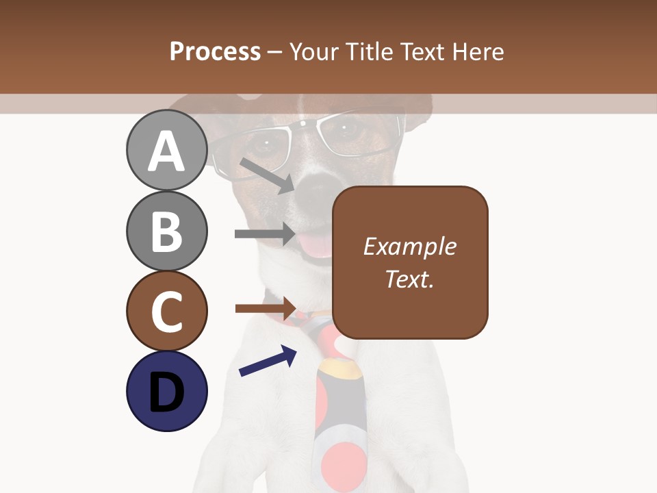 Glasses Document Pencil PowerPoint Template