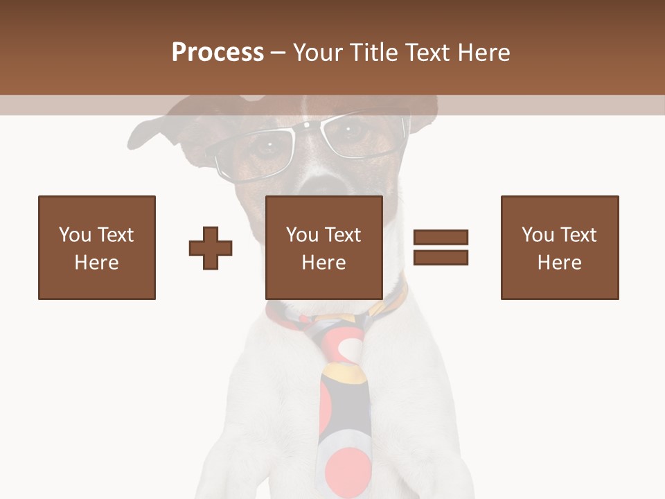 Glasses Document Pencil PowerPoint Template