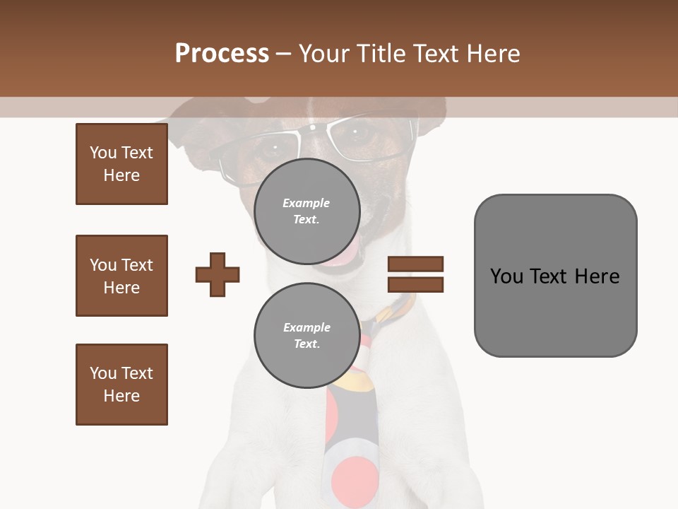 Glasses Document Pencil PowerPoint Template