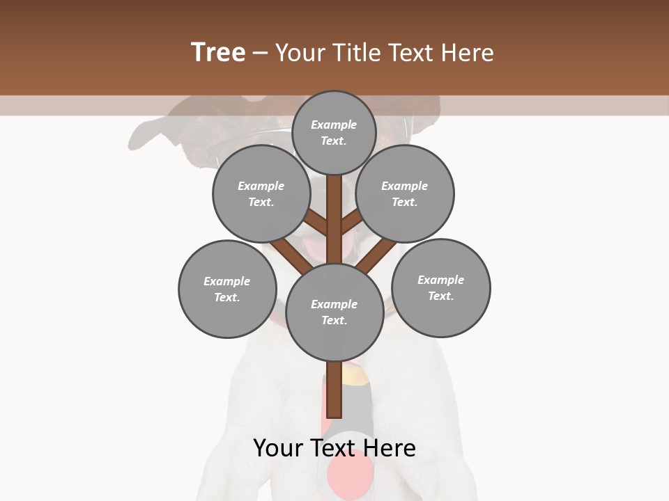 Glasses Document Pencil PowerPoint Template