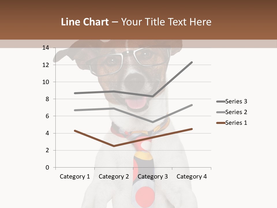 Glasses Document Pencil PowerPoint Template