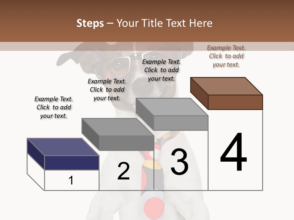 Glasses Document Pencil PowerPoint Template