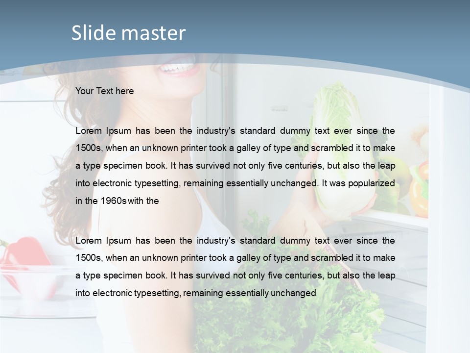 Organic Beauty Bite PowerPoint Template