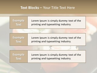 A Plate Of Sushi On A Bamboo Mat PowerPoint Template