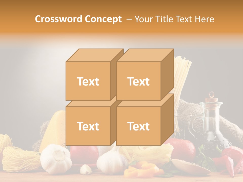 Dinner Chili Macaroni PowerPoint Template