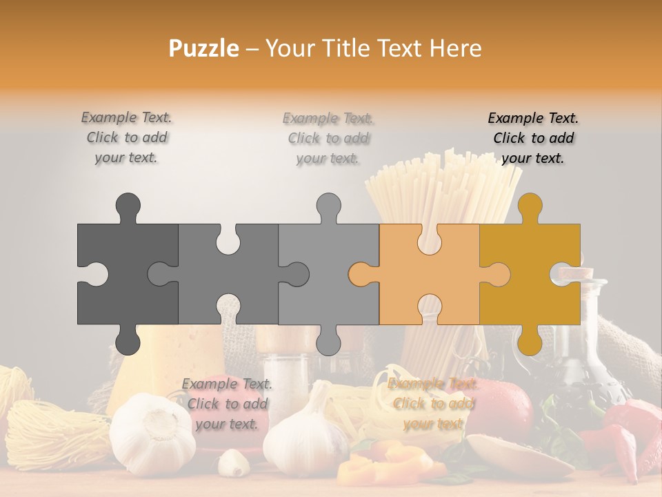 Dinner Chili Macaroni PowerPoint Template