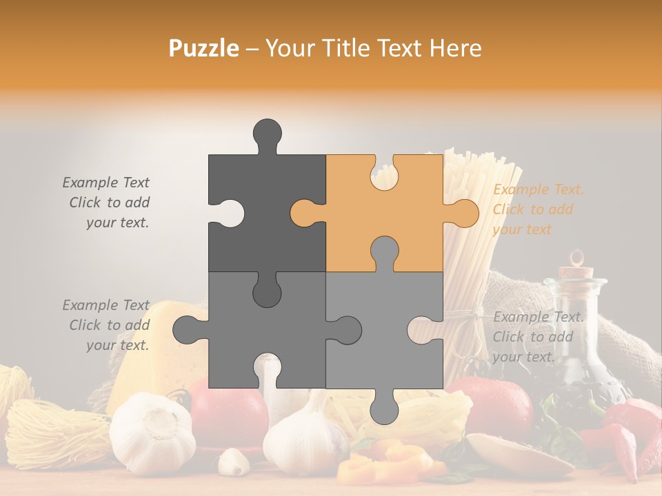 Dinner Chili Macaroni PowerPoint Template