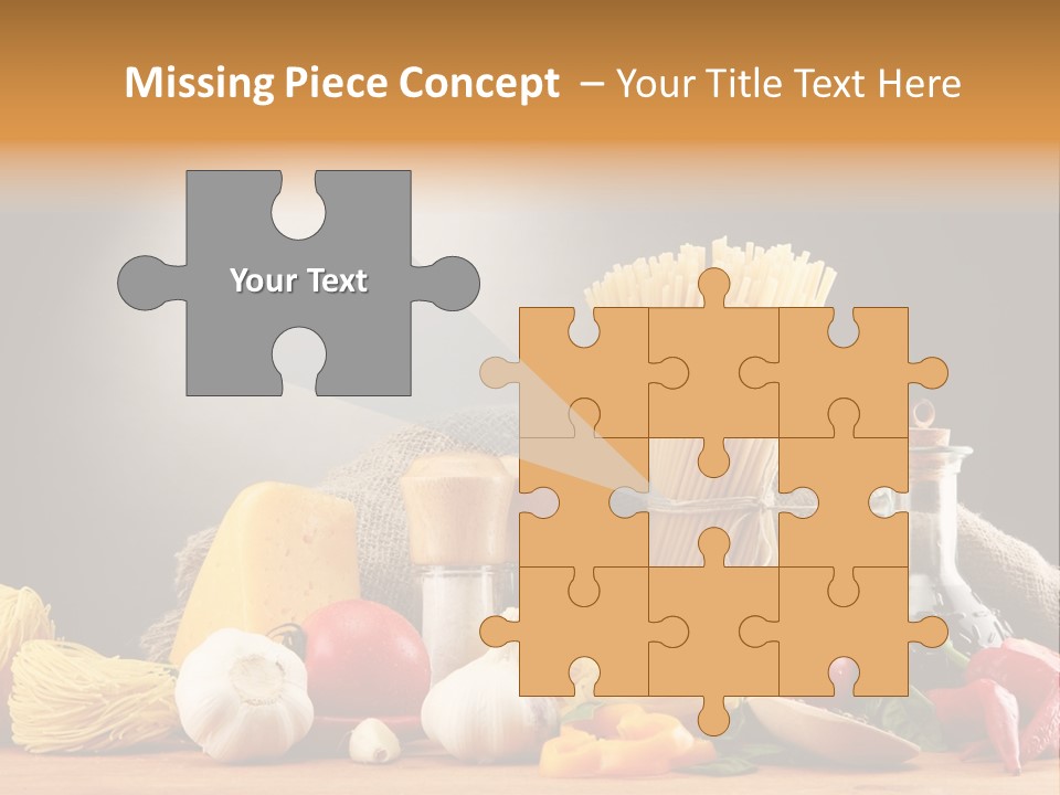 Dinner Chili Macaroni PowerPoint Template