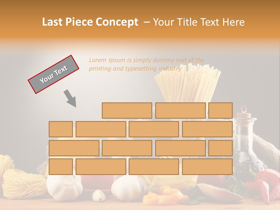 Dinner Chili Macaroni PowerPoint Template