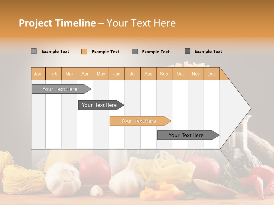 Dinner Chili Macaroni PowerPoint Template