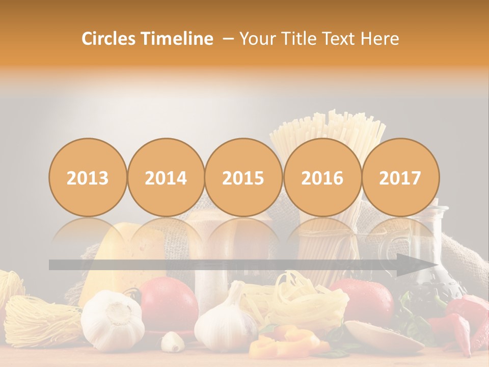 Dinner Chili Macaroni PowerPoint Template