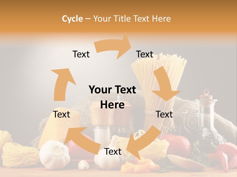 Dinner Chili Macaroni PowerPoint Template