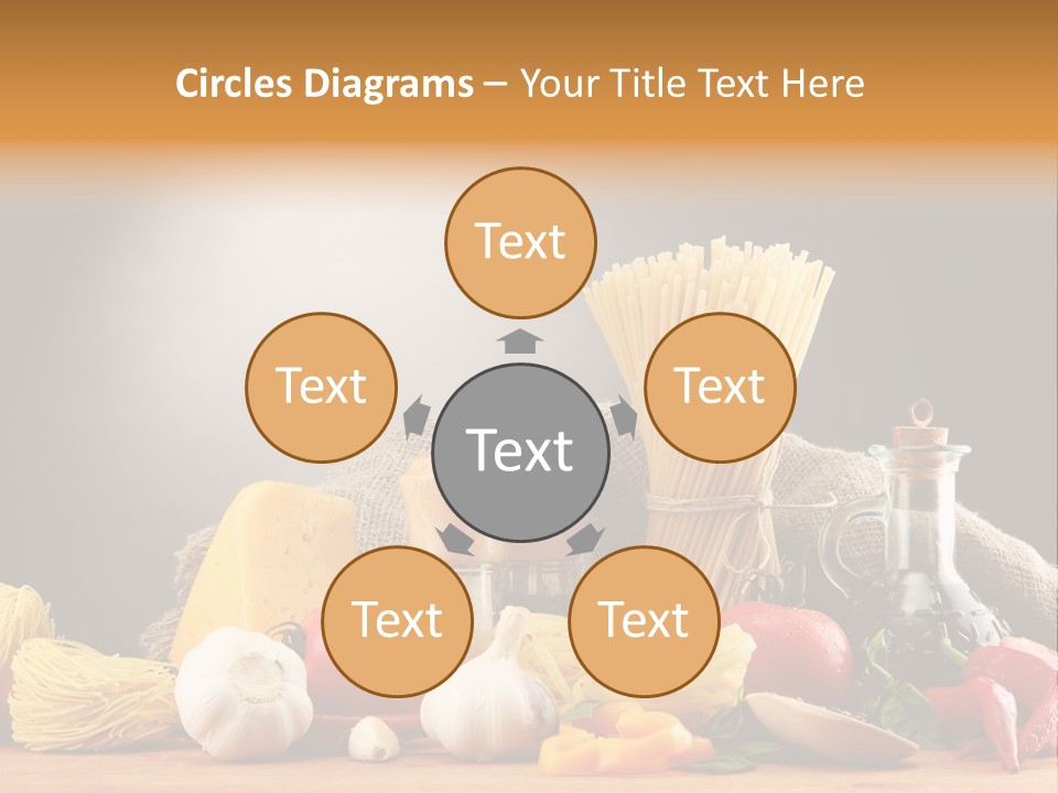 Dinner Chili Macaroni PowerPoint Template