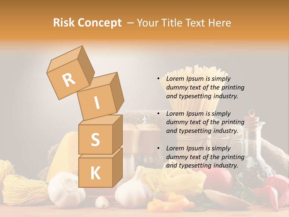 Dinner Chili Macaroni PowerPoint Template