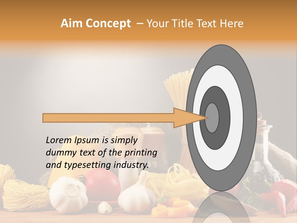 Dinner Chili Macaroni PowerPoint Template