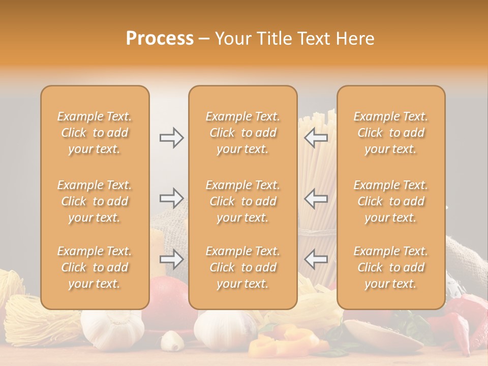 Dinner Chili Macaroni PowerPoint Template