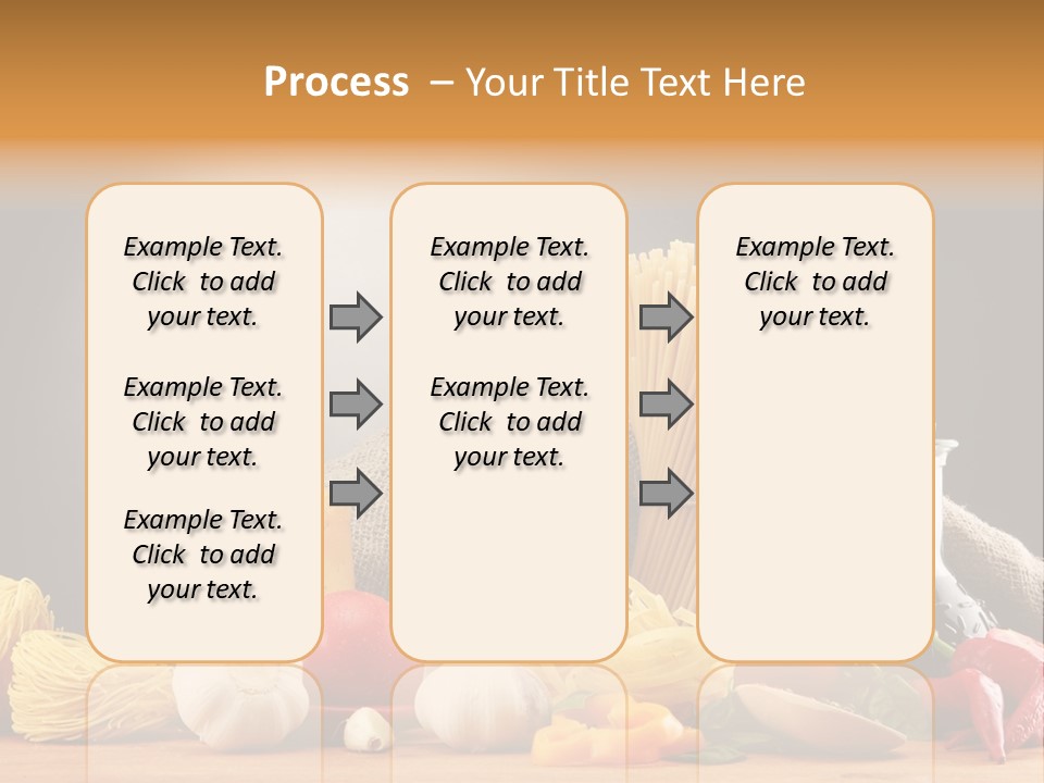 Dinner Chili Macaroni PowerPoint Template
